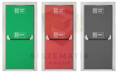 TEK KANAT YANGIN KAPISI E120 VE EI-90